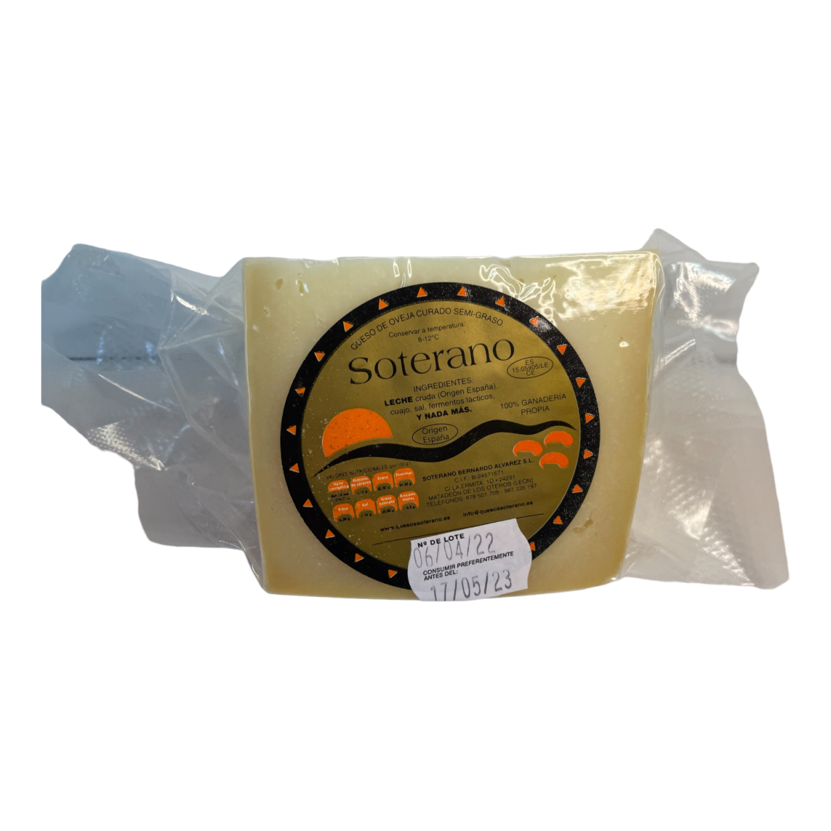 Queso Curado de Oveja de León