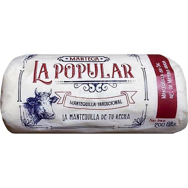 Mantequilla Tradicional La Popular 200gr
