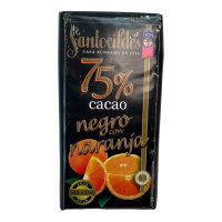 Chocolate Negro con Naranja Santocildes