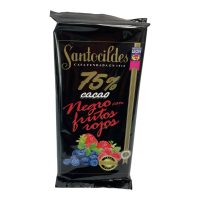 Chocolate Negro con Frutos Rojos Santocildes