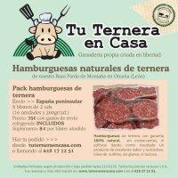 Pack 16 Hamburguesas de Ternera