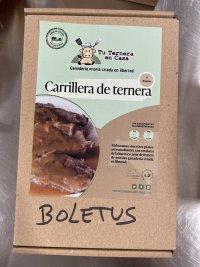 Carrillera de Ternera Ecológica con Boletus