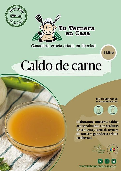 Caldo de huesos de Ternera