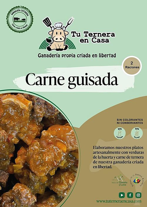 Carne guisada de Ternera