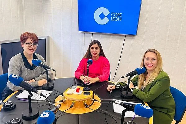 Aída Rodrigo en el programa Entre Nosotras