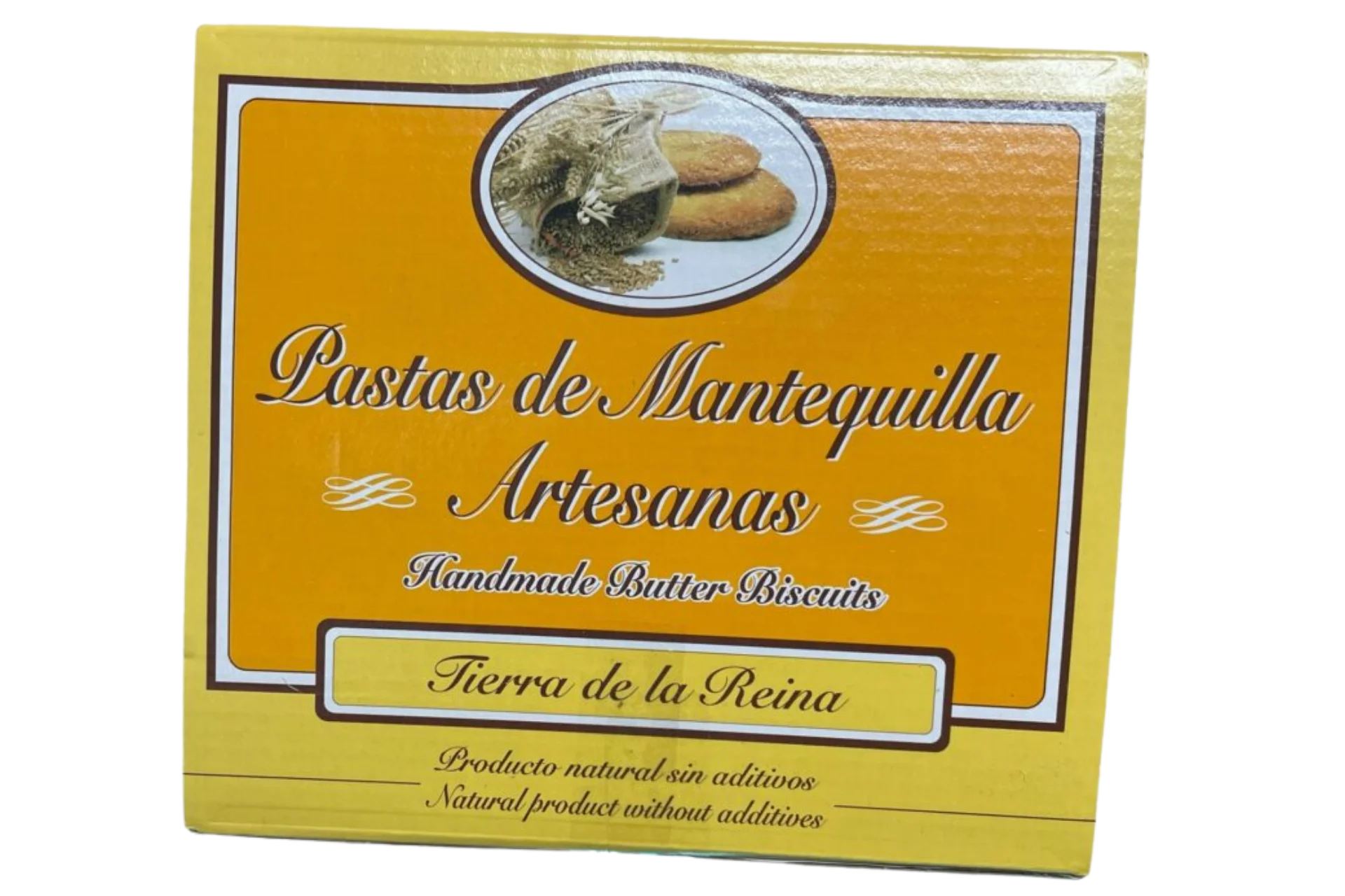 Pastas de mantequilla artesanas Tierra de la Reina y chocolate Santocildes