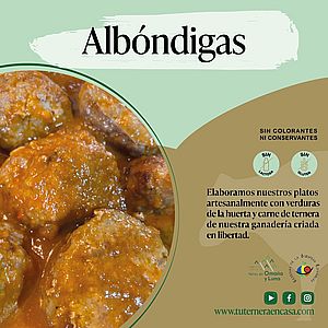 platos preparados de ternera